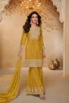 Zeeya By Gulkayra Real Chinon Embroidery Readymade Suits